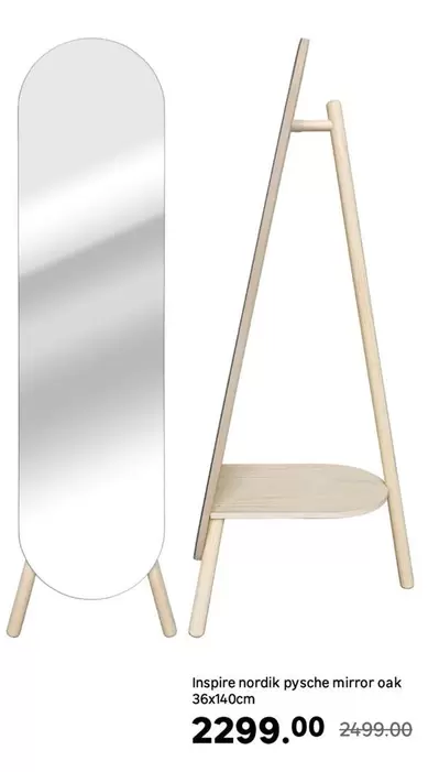 Inspire - Nordik Pysche Mirror Oak