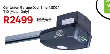 Centurion Garage Door Smart Sd04 T10 (motor Only)