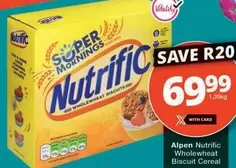Nutrific -  Wholewheat Biscuit Cereal
