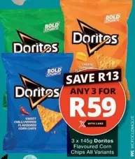doritos - Doritos Flavoured Corn Chips All Variants