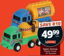 Super Convoy Plastic Truck