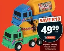 Super Convoy Plastic Truck