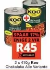 KOO - Chakalaka Alle Variante