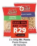 Pasta Shapes