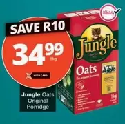 Jungle Oats - Oats Original Porridge