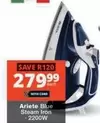 Blue Steam Iron