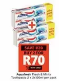Aquafresh - Fresh & Minty Toothpaste