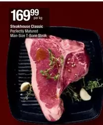 Steakhouse Classic Man-Size T-Bone Steak