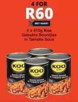 KOO - Gebakte Boontjies in Tamatie Sous