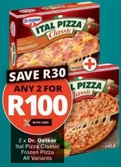 Dr. Oetker - Ital Pizza Classic Frozen Pizza All Variants