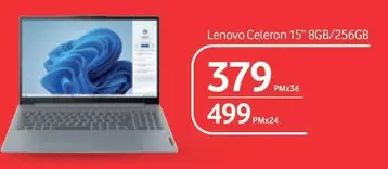 Lenovo - Celeron 15" 8GB/256GB