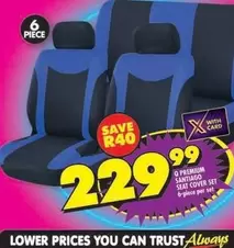 Trust - SANTIAGO SEAT COVER SET
