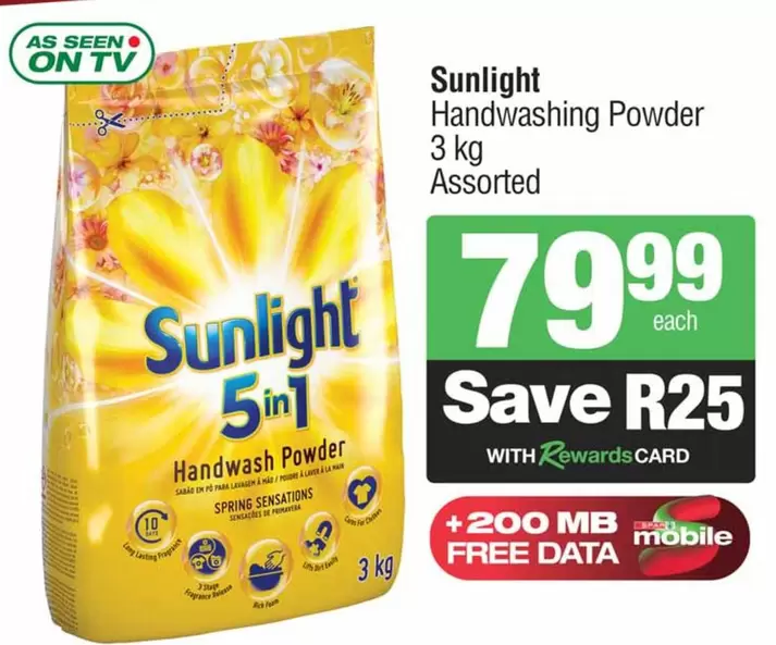 Sunlight - Handwashing Powder