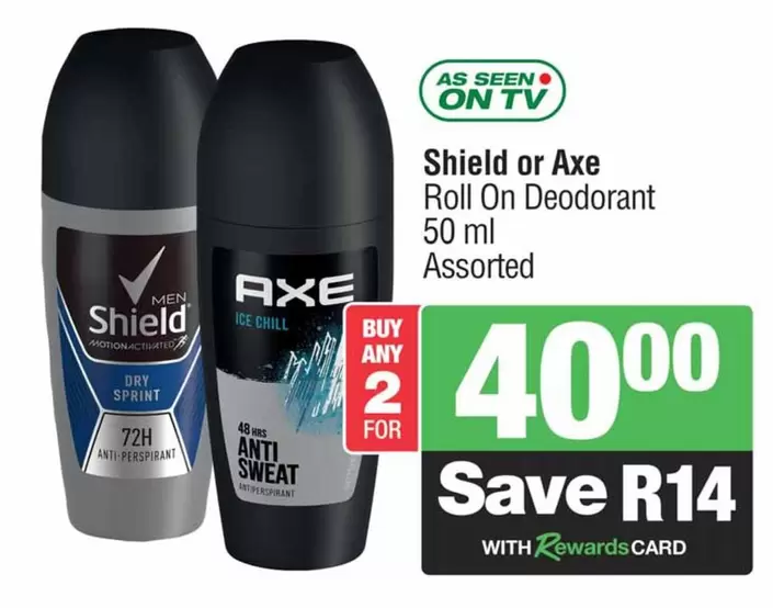 shield - Roll On Deodorant