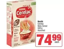 Nestlé - Cerelac Baby Cereal