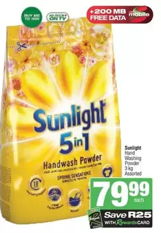 Sunlight - 5in1 Handwash Powder