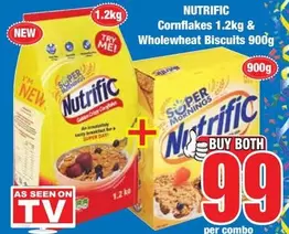 Nutrific - Cornflakes & Wholewheat Biscuits
