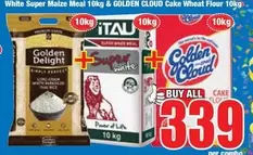 Golden Delight - Super Maize Meal & Cake Wheat Flour
