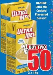 Danone - Ultra Mel Custard Flavoured Dessert