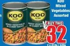KOO - Mixed Vegetables Assorted