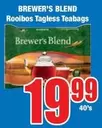 Rooibos Tagless Teabags