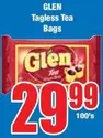 Glen - Tagless Tea Bags