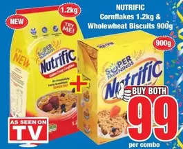 Nutrific - Cornflakes & Wholewheat Biscuits