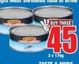 Light Meat Shredded Tuna in Brine