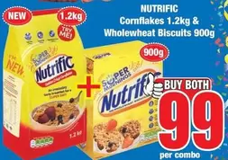 Nutrific - Cornflakes & Wholewheat Biscuits