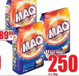 MAQ - WASHING POWDER