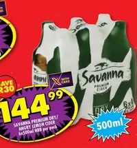 Savanna - PREMIUM DRY/ ANGRY LEMON CIDER