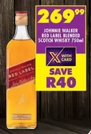 Johnnie Walker - RED LABEL BLENDED SCOTCH WHISKY