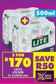 CASTLE - LITE BEER