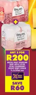 Apple - SPARKLING RUBY APPLE/LITCHI SECHE/STRAWBERRY ROUGE SPIRIT COOLER