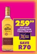 Jose Cuervo - REPOSADO/SILVER TEQUILA 750ml