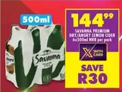 Savanna - DRY/ANGRY LEMON CIDER