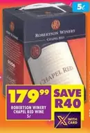 Robertson Winery - CHAPEL RED WINE