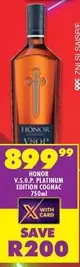 Honor - V.S.O.P. PLATINUM EDITION COGNAC