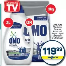 Omo - Auto Washing Powder or Liquid Detergent