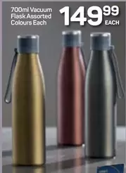 700ml Vacuum Flask Assorted Colours