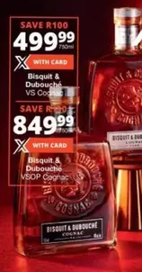 Bisquit - VS Cognac, VSOP Cognac