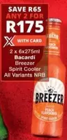 Bacardi - Breezer Spirit Cooler