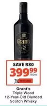 Grant's - Triple Wood 12-Year-Old Blended Scotch Whisky
