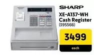 Sharp - XE-A137-WH Cash Register (395566)