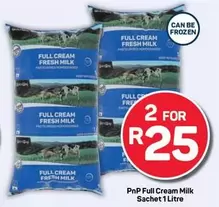 Frozen - Full Cream Milk