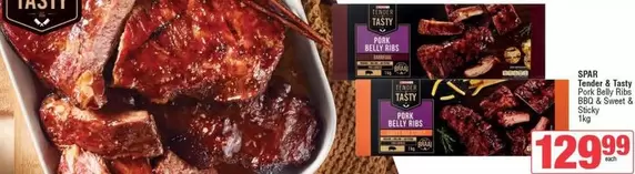 Spar - Pork Belly Ribs