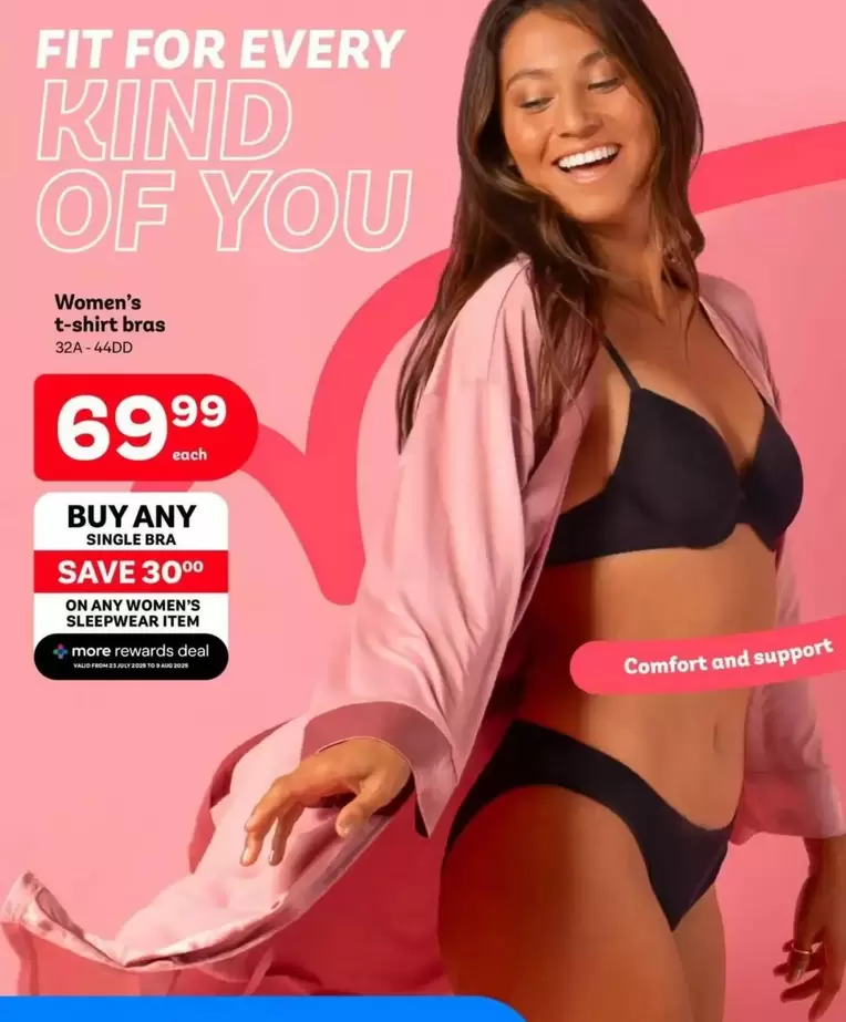 Comfort - Women's t-shirt bras