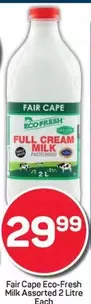 Fair Cape - Milk Assorted 2 Litre