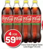 Coca cola - Original Taste Less Sugar 1.5 Litre
