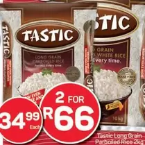 Tastic - Long Grain Parboiled Rice